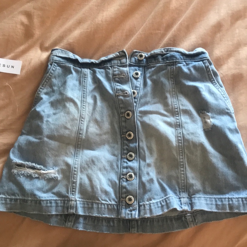 Jean skirt